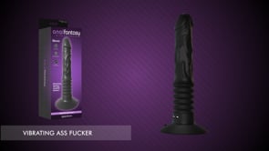 Anal Fantasy Elite Vibrating Ass Fucker -  30.5 cm (12'') Anal Vibrator