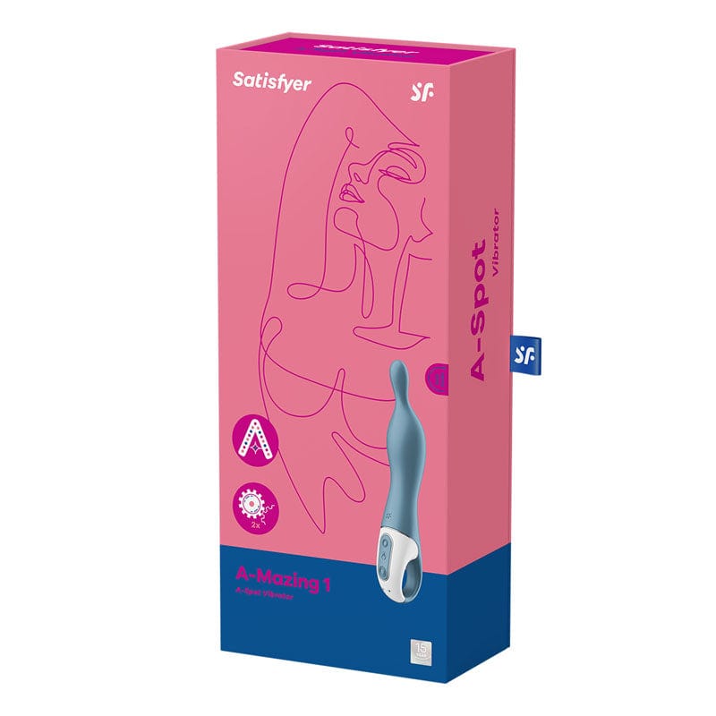 A-mazing 1 Vibrator Blue for Precise A-Spot Stimulation Vibrators - G Spot