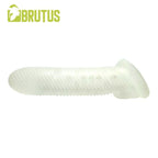 Almighty Ribbed Cocksheath 18cm > Sex Toys For Men > Penis Sleeves