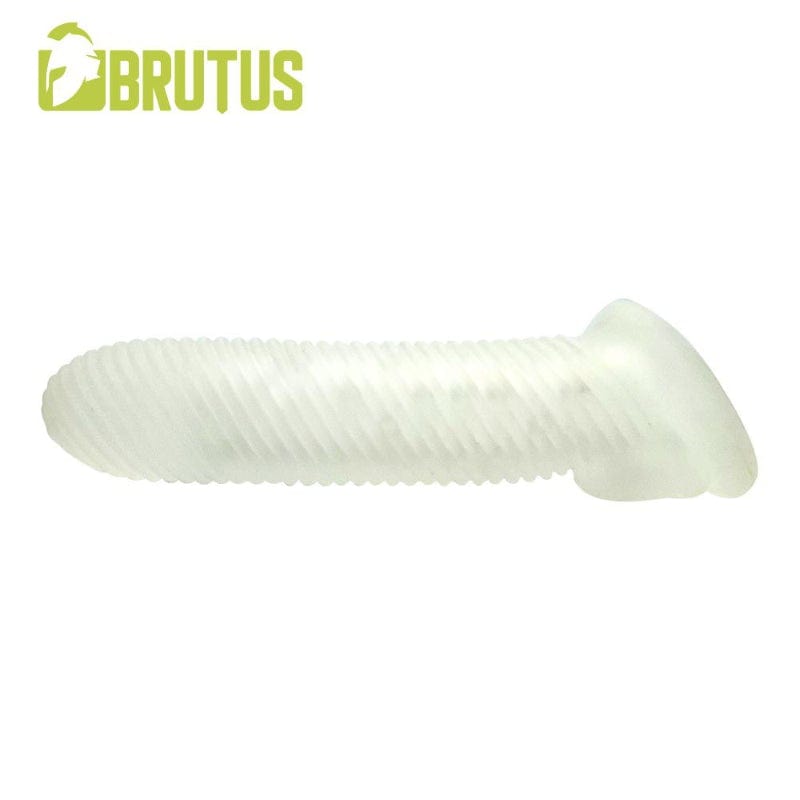 Almighty Ribbed Cocksheath 18cm > Sex Toys For Men > Penis Sleeves