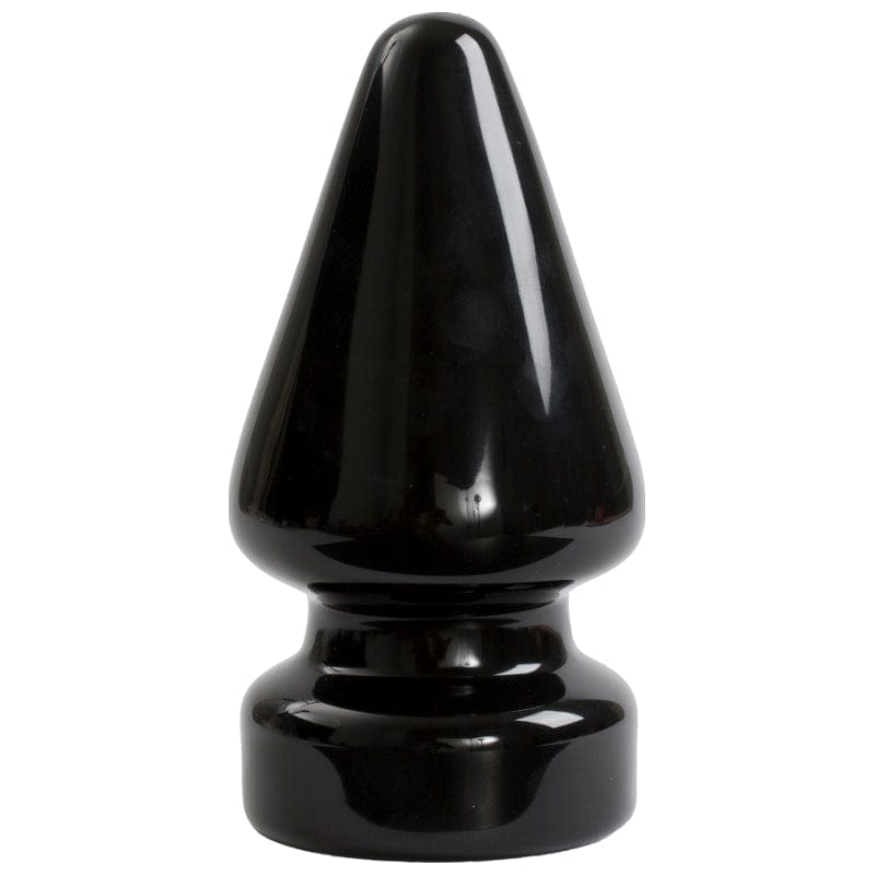 Ass Master Butt Plug 9 Inch Length 4.5 Inch Diameter Black Black Butt Plugs