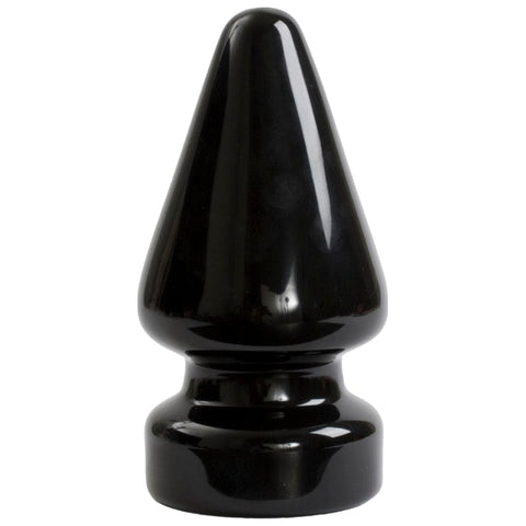 Ass Master Butt Plug 9 Inch Length 4.5 Inch Diameter Black Black Butt Plugs