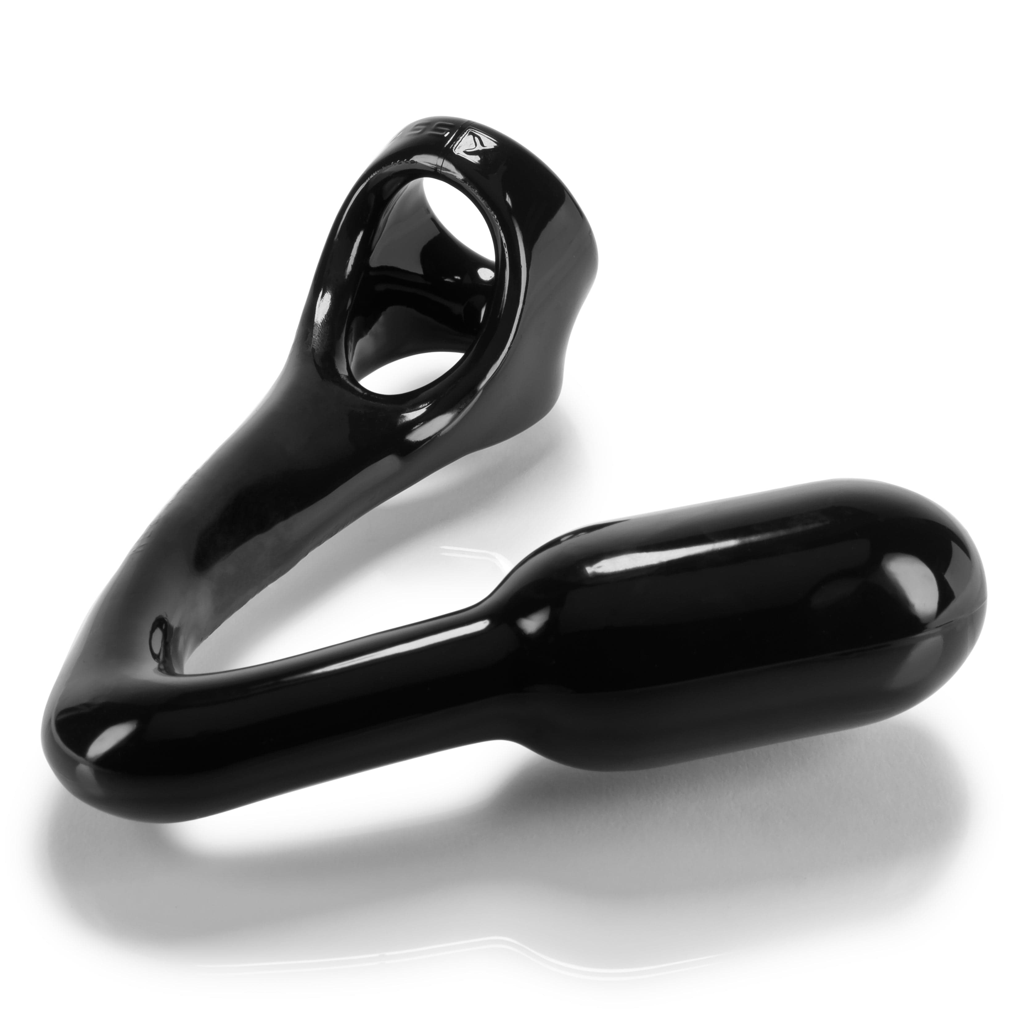 Ass X Asslock Black - Combined Cock Sling and 3" Butt Plug Secondary image