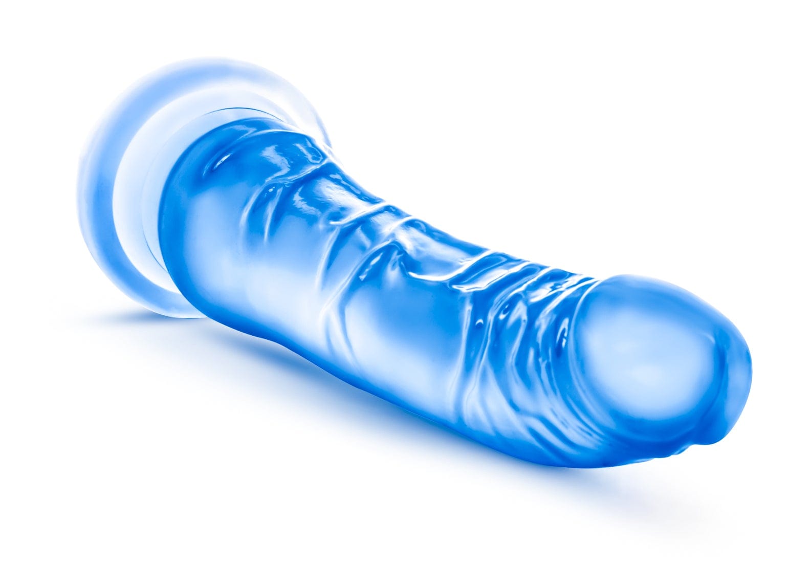 B Yours Sweet n Hard Blue Realistic 8.5 Inch Dildo with Suction Cup > Dildos > Realistic Dildos Main image