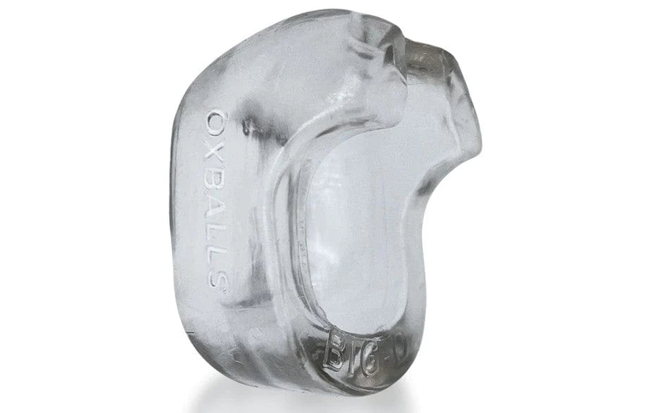 Big D Shaft Grip Cock Ring Clear > Cock Ring > Single
