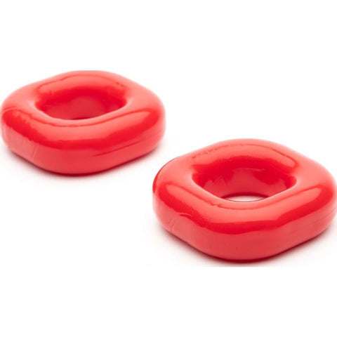 Boner Expansion Pack Red 1.3 Inch Ball Ring Size COCK RING Set