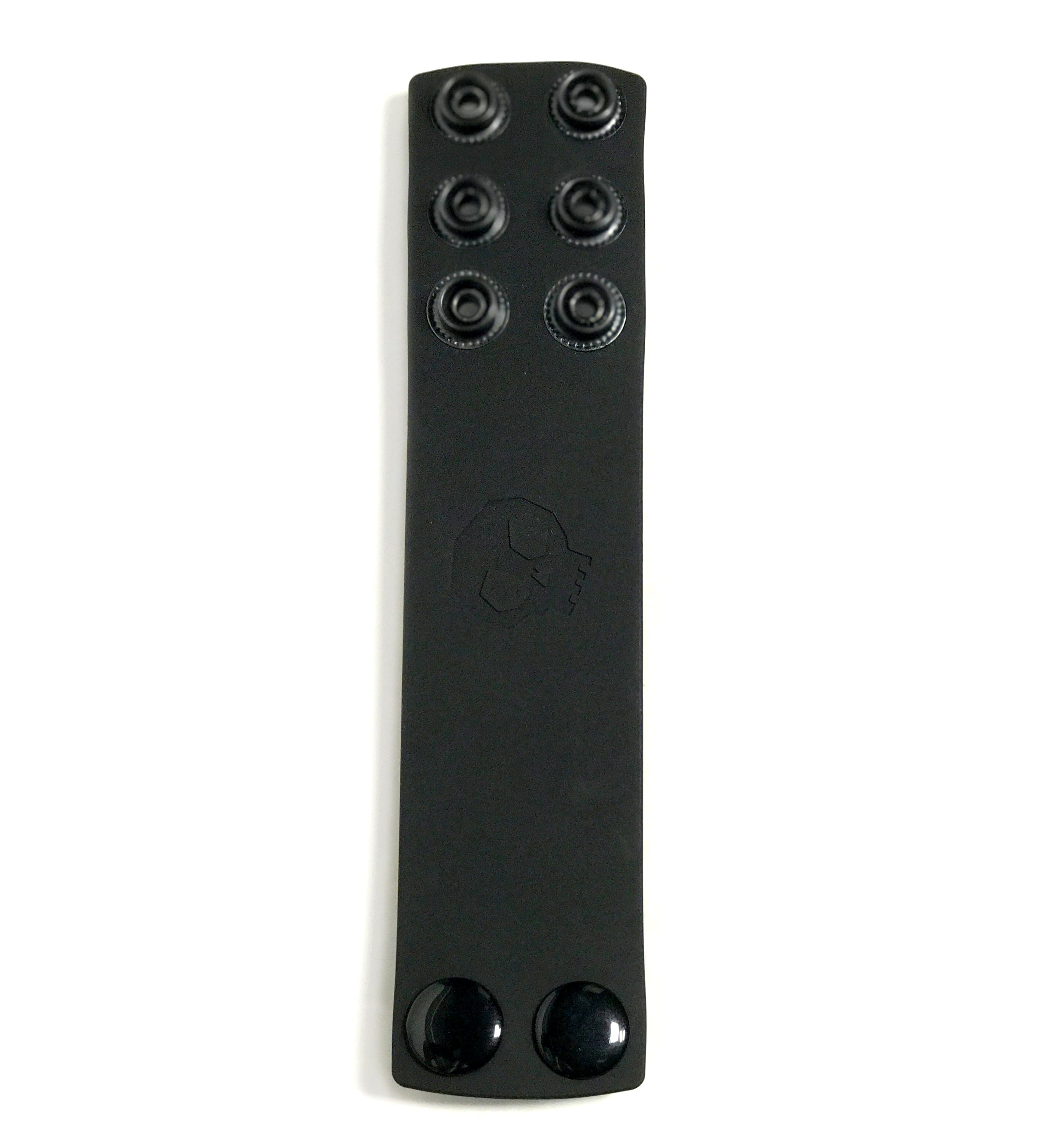 Boneyard Silicone Ball Strap 1.5 Inch with 3 Snap Closure in Black Secondary image