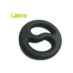 Brutus Yin Yang Silicone Cock and Ball Duo Ring > Cock Ring > Single