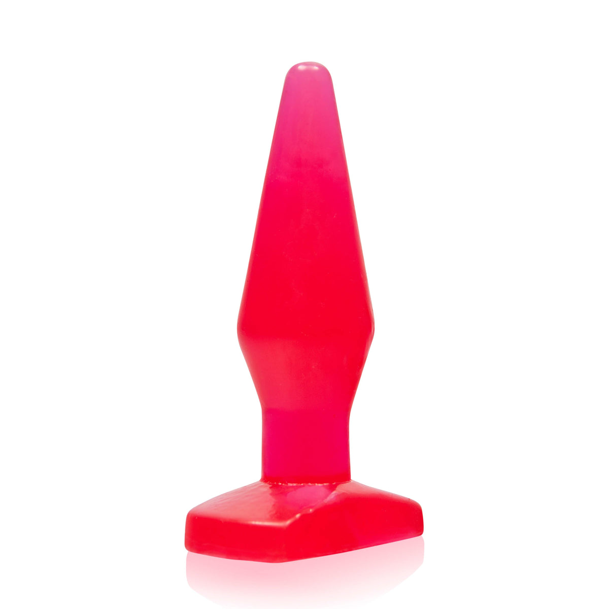 Butt Plug Small Red - Medical Grade 3 Inch > Anal Range > Butt Plugs