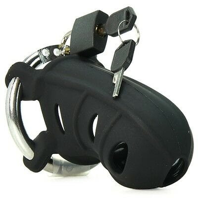 C Ringz Hardcore Silicone Cock Blocker Chastity Cage > Bondage Gear > Male Chastity Main image