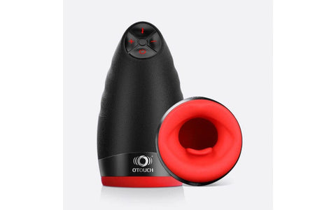 Chiven 2 (Black) – Heating Vibrating Masturbator Strokers - Auto