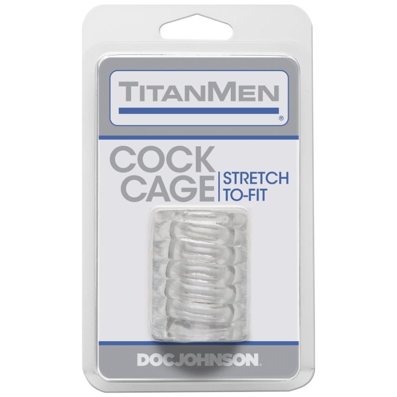 Cock Cage Clear 4 Inch for Enhanced Pleasure Cages