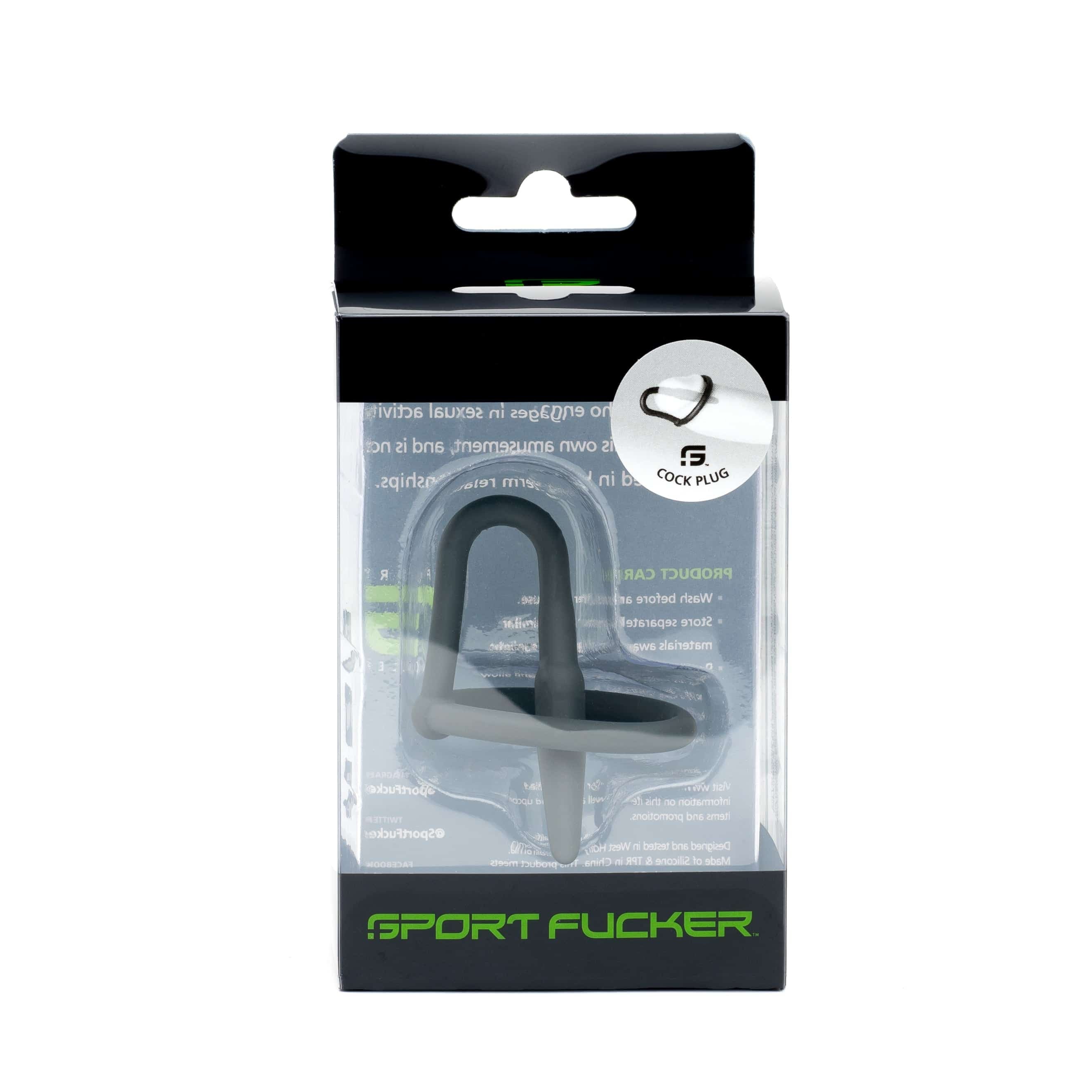 Cock Plug By Sport Fucker Grey 35mm Glans Ring Size > Sex Toys For Men > Sounding Rods Main image