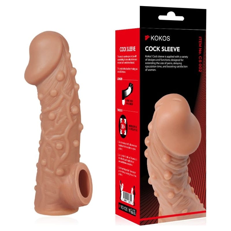 Cock Sleeve 2 Slim fit - Soft Silicone Penis Sleeve Extra 1.3" Inch > Sex Toys For Men > Penis Sleeves