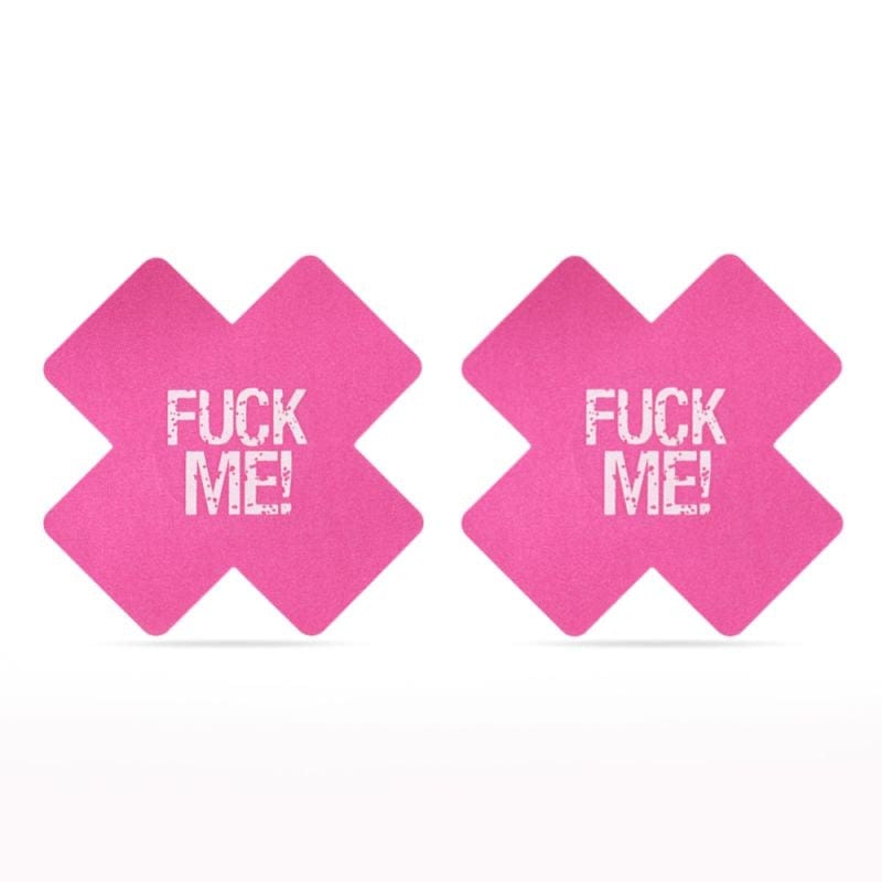 Cross Pattern Nipple Pasties Twin Pack Secondary image