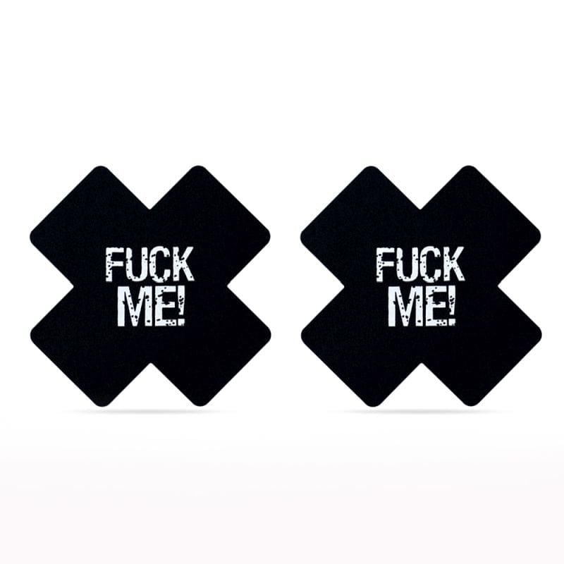 Cross Pattern Nipple Pasties Twin Pack > Clothes > Pasties Main image