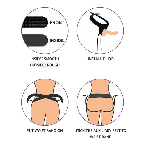 Easy Strap On Harness for Comfortable and Flexible Use STRAP-ONS