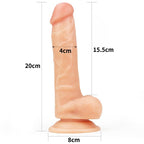 Easy Strap-on Set 7.5" (Flesh) > Dildos > Strap On Harnesses
