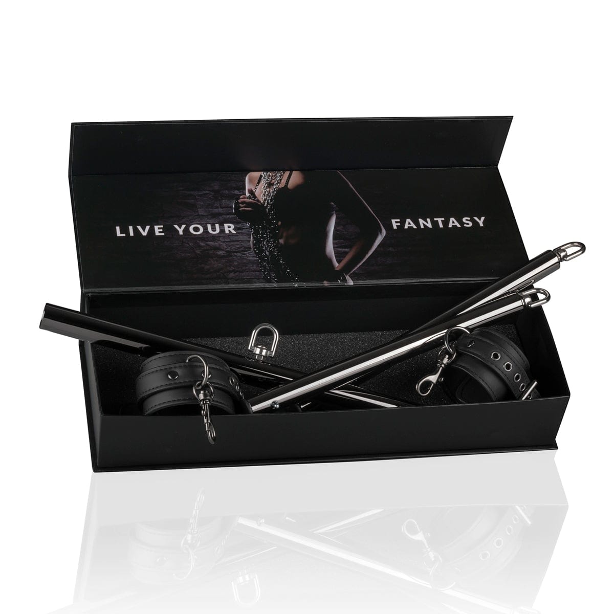 Expander Spreader Bar and Adjustable Cuffs Set – Metal Restraint System > Bondage Gear > Restraints