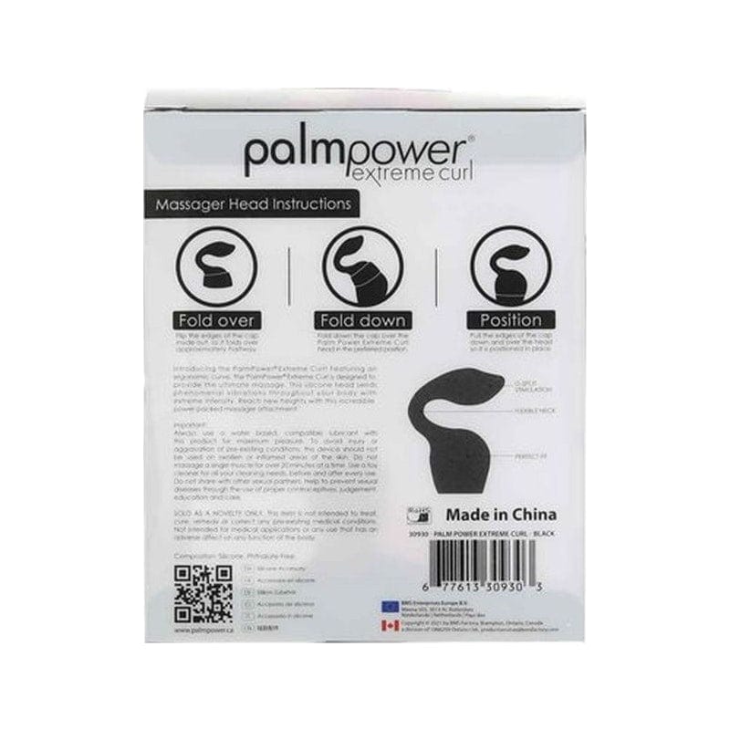 Extreme Pleasure Cap Black for PalmPower Extreme Massage > Sex Toys > Massage Wands