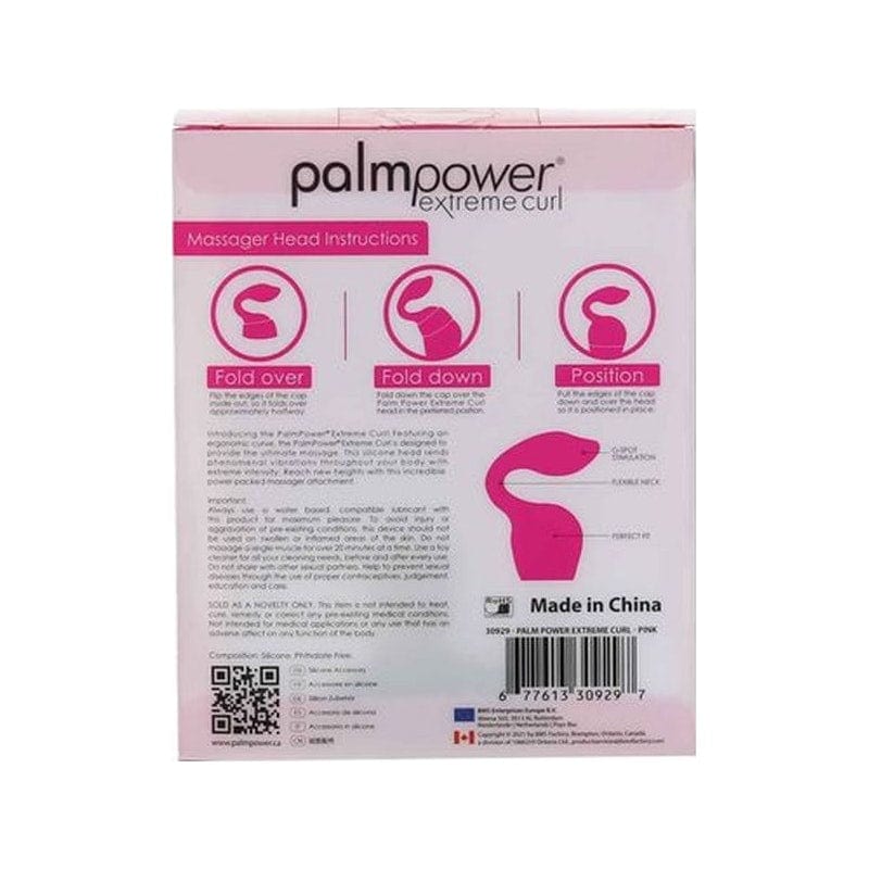 PalmPower Extreme Extreme Pleasure Cap (Pink) – G-Spot Attachment Secondary image