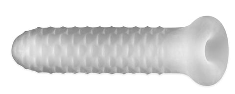 Fat Boy Checker Plate Sheath 6.5in - Add Girth and Stimulation SLEEVES