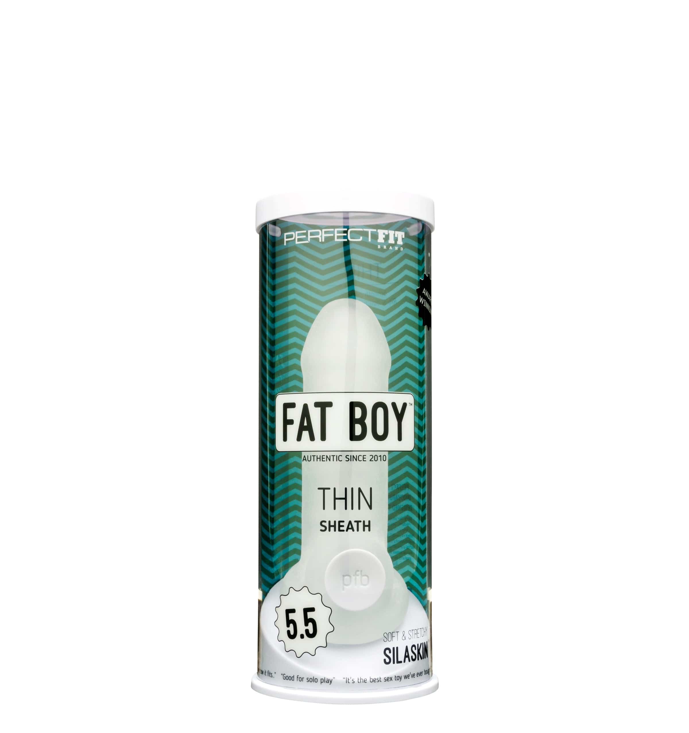 Fat Boy Thin Sheath 5.5 Inch – Sleeve Adding 0.5 Inch Girth Enhancer Sex Toy > Sex Toys For Men > Penis Sleeves Main image