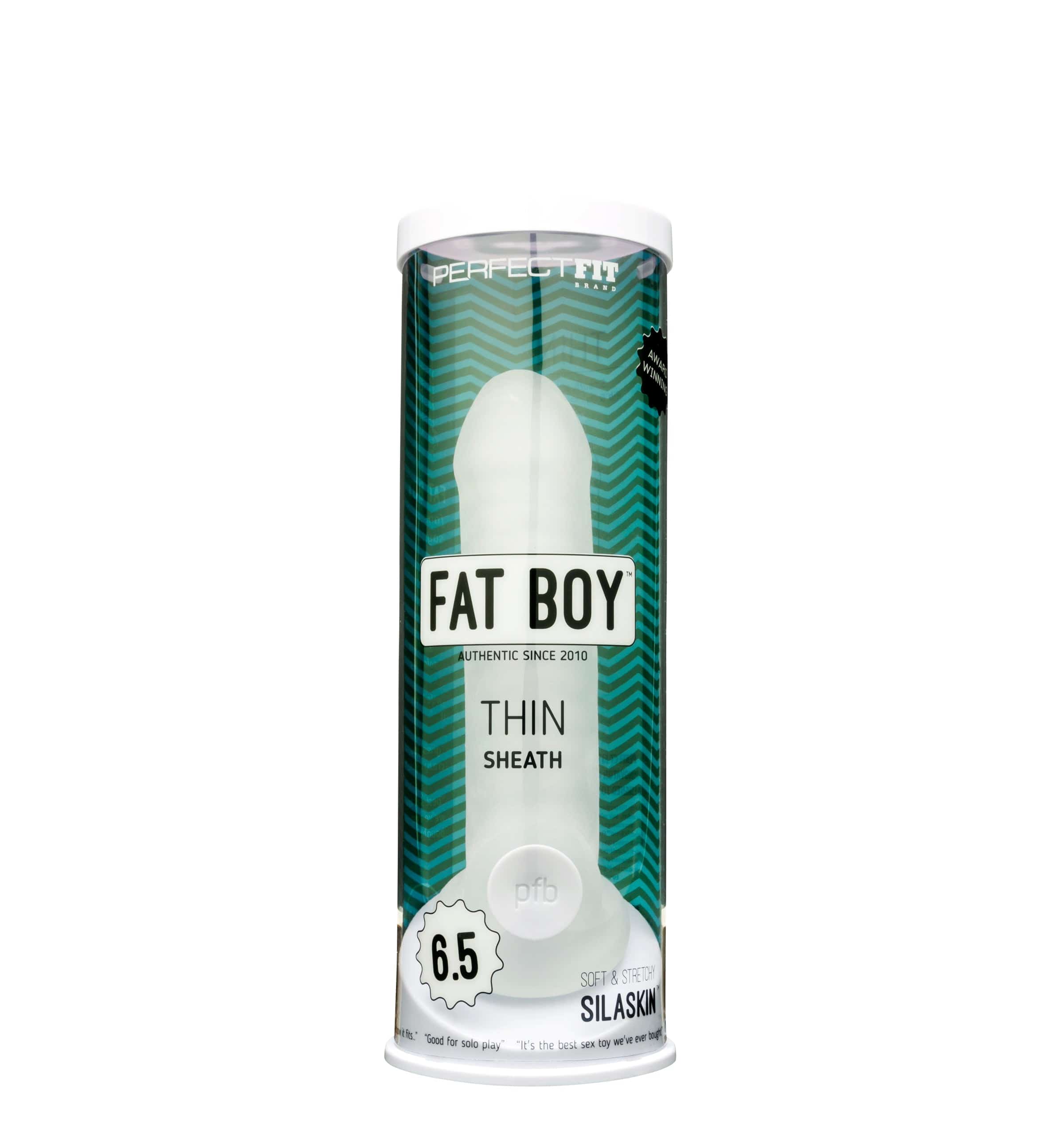 Fat Boy Thin Sheath 6.5 – 0.5 Inch Girth Enhancement Sheath > Sex Toys For Men > Penis Sleeves Main image