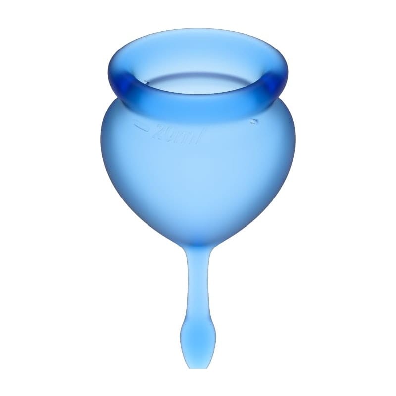 Feel Good Menstrual Cup Dark Blue 2pcs Personal Care