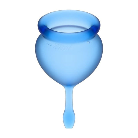 Feel Good Menstrual Cup Dark Blue 2pcs Personal Care