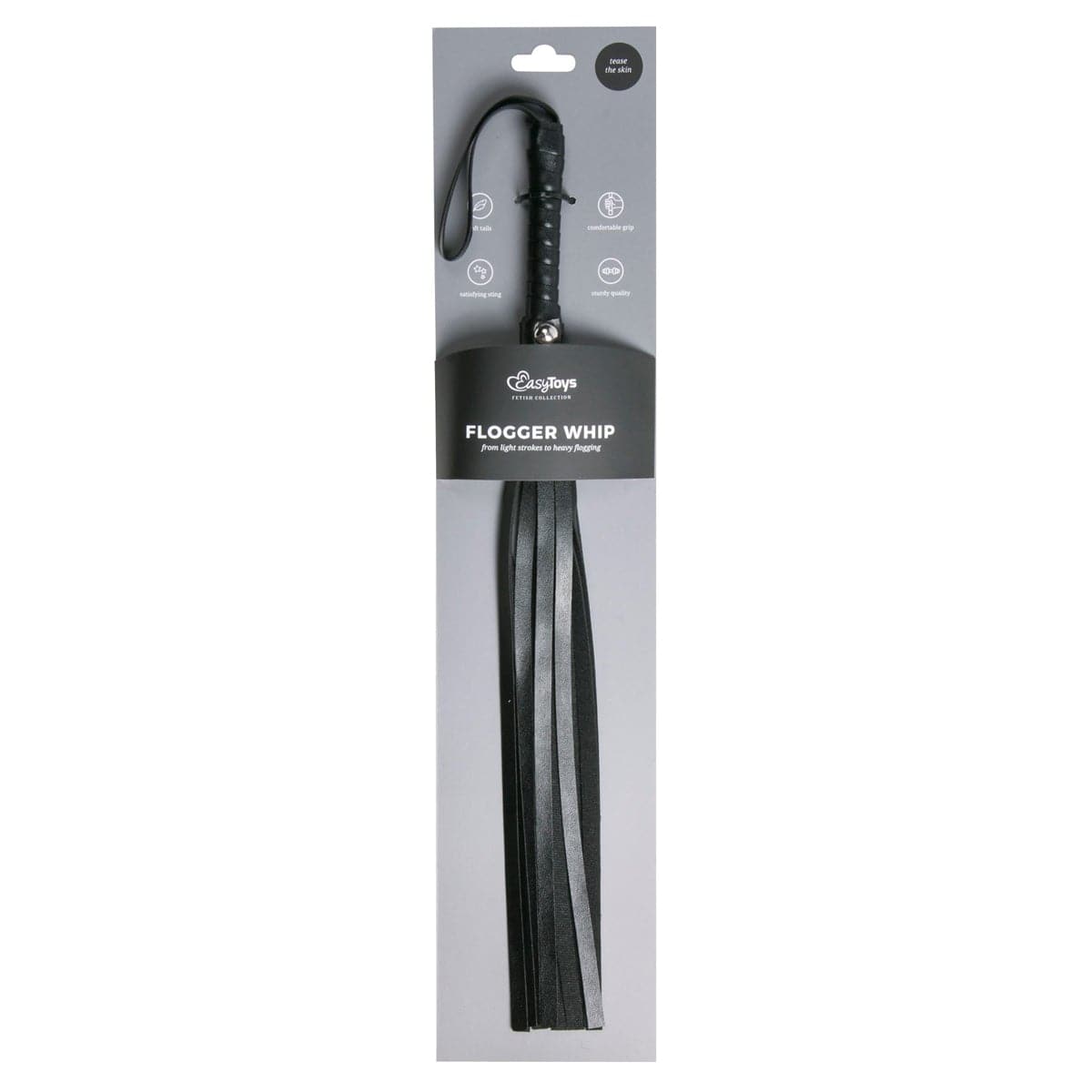 Flogger Whip Leather > Bondage Gear > Whips & Floggers