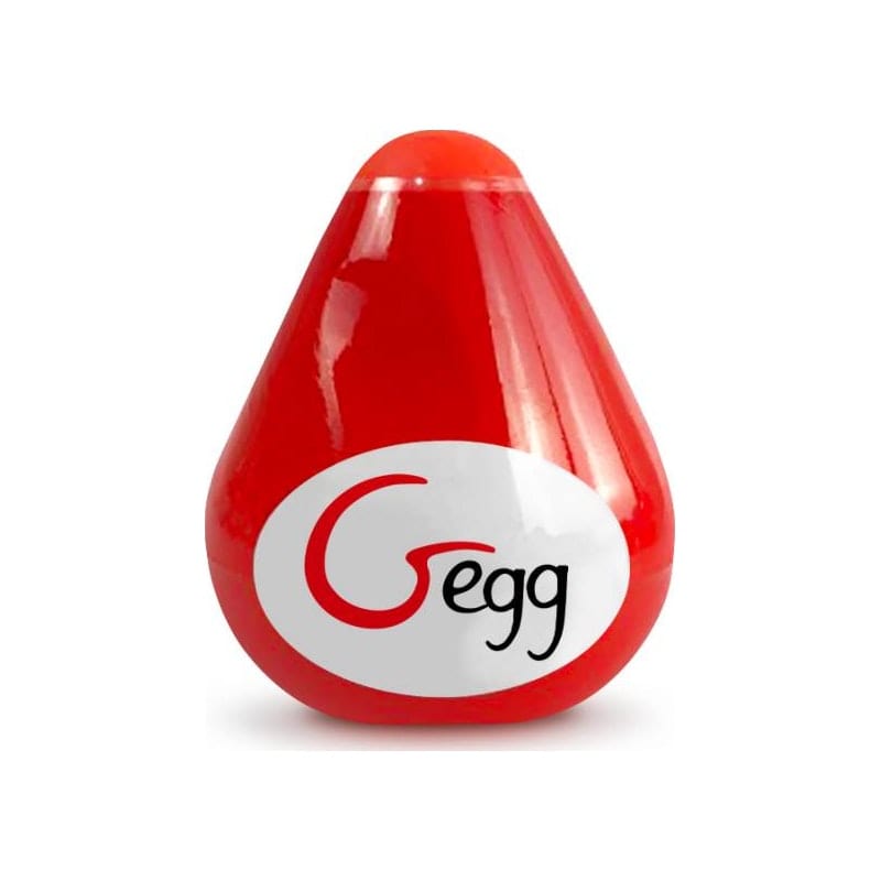 GEgg Masturbator Red 6.5cm Compact Pleasure Sleeve > Sex Toys For Men > Masturbators Cup