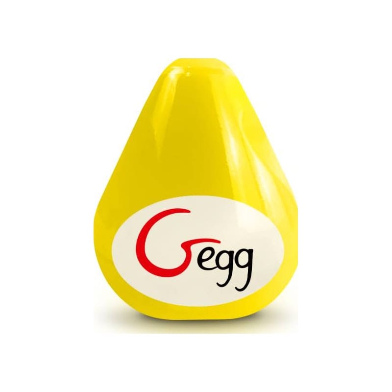 GEgg Masturbator Yellow 6.5cm Compact Pocket Sleeve > Sex Toys For Men > Masturbators Cup