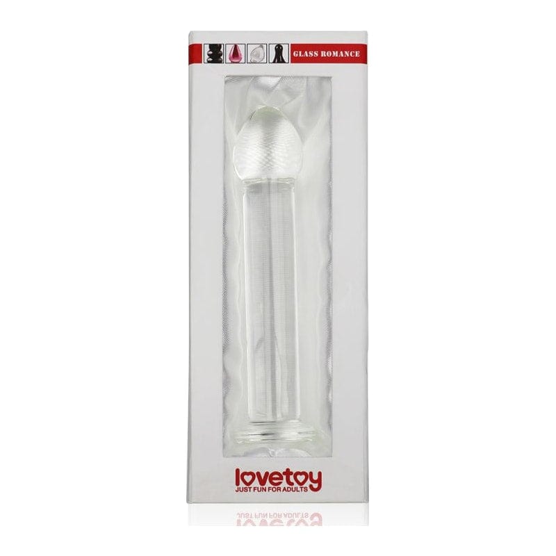 Glass Romance 1 Clear 7in Luxury Glass Dildo 7 Inches > Glass > Dildos