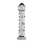 Glass Romance 2 Clear 7in Luxury Glass Dildo 7 Inches > Glass > Dildos