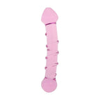 Glass Romance 5 Pink 7in Luxury Glass Dildo 7 Inches > Glass > Dildos
