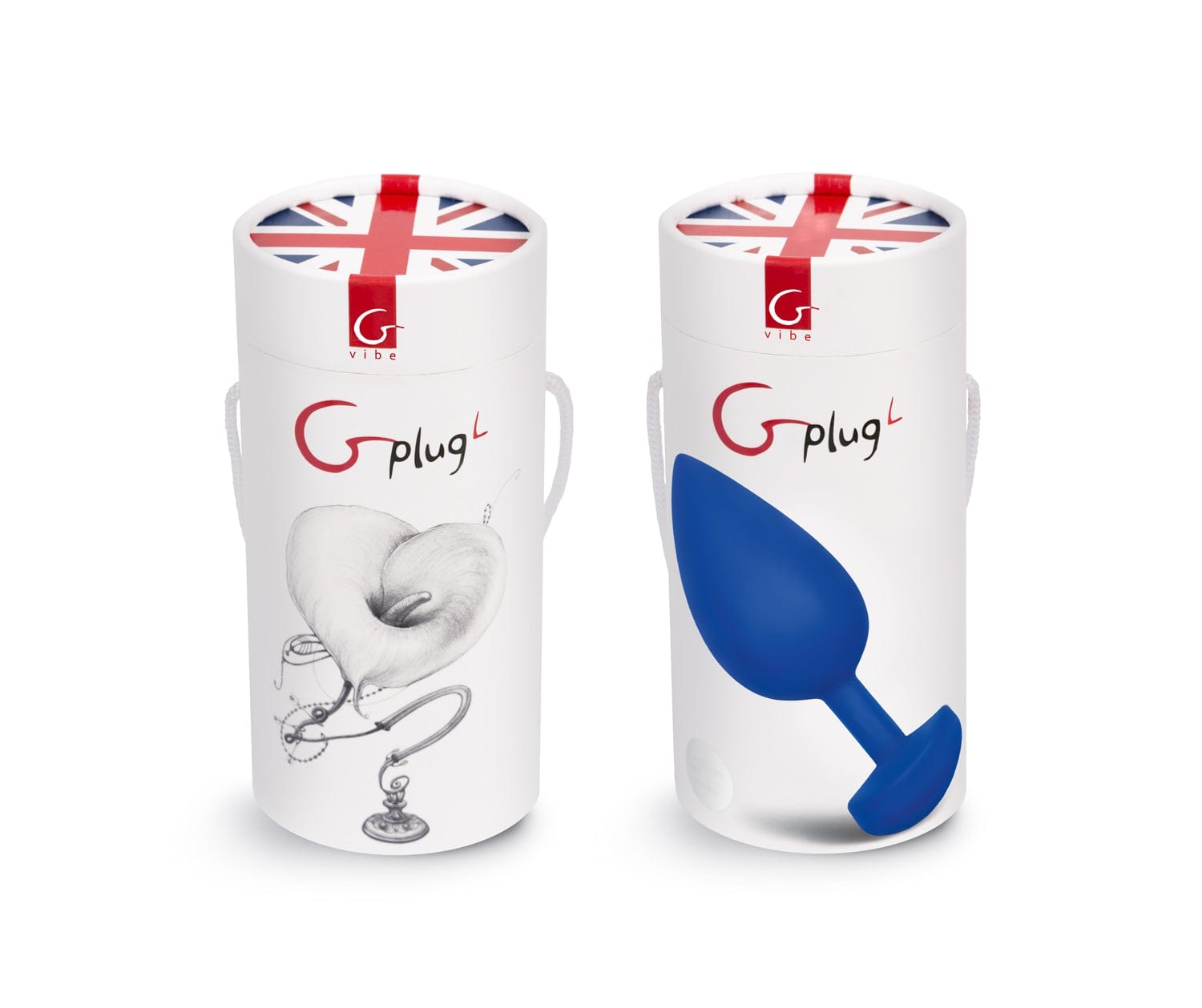 Gplug Large Navy Blue 3.9cm Bioskin Pleasure Plug Secondary image