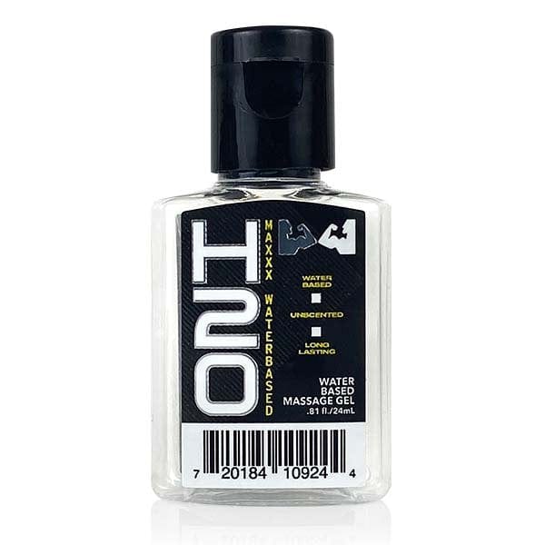 H2O Maxxx Lubricant Gel Travel Size 24ml Water-Based > Lube > Water Based Main image