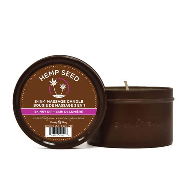 Hemp Seed 3-In-1 Massage Candle 170g Skinny Dip Vanilla & Fairy Floss > Candles > Massage Main image