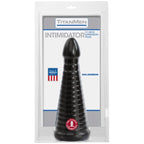 TitanMen Intimidator Black 11 Inch Ribbed Shaft Anal Toy > Anal Range > Oversized Anal Toys