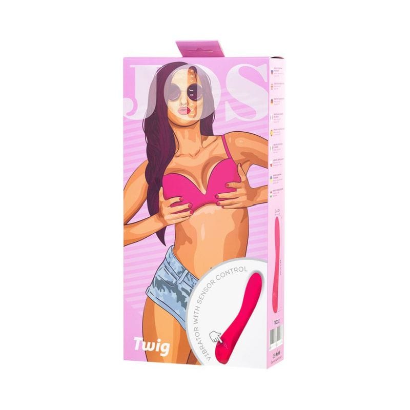 JOS Twig Slimline Vibrator 20.5 cm G-Spot Silicone Toy Secondary image
