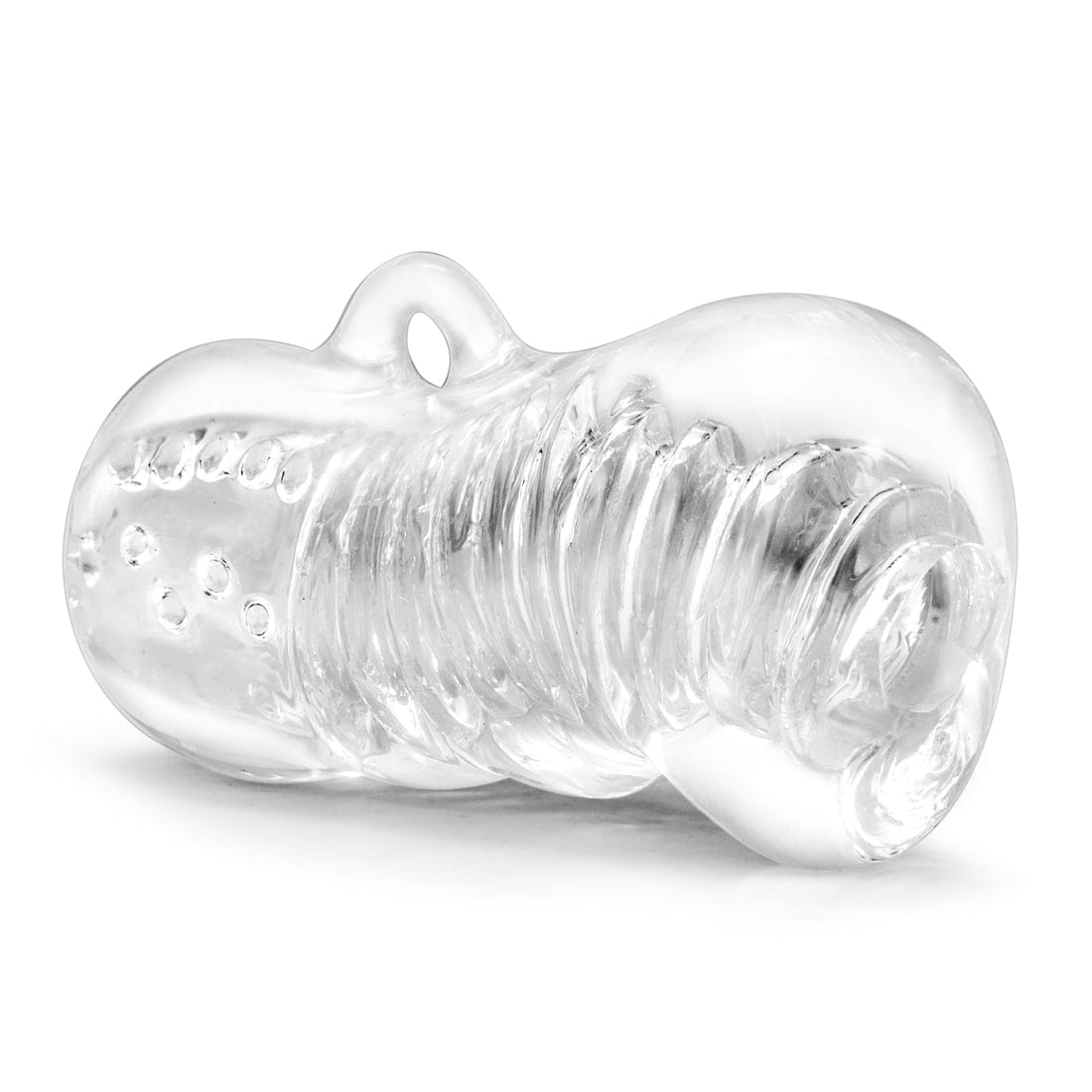 M for Men Hand Tool Clear 4.5 Inch Compact Size > Sex Toys For Men > Masturbators > Manual