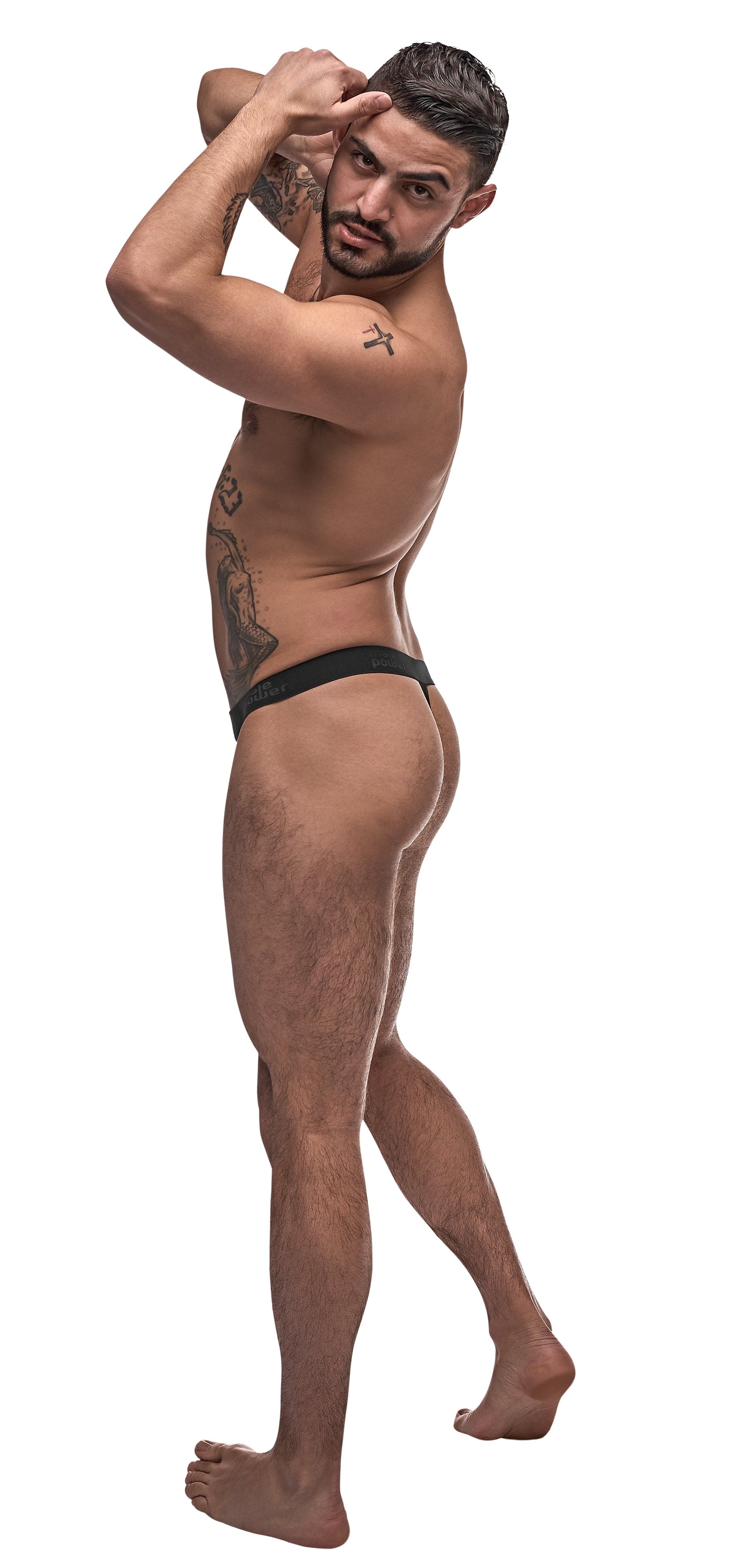 Male Power Grip and Rip Off Thong – Breakaway Front Pouch Men's Underwear Secondary image