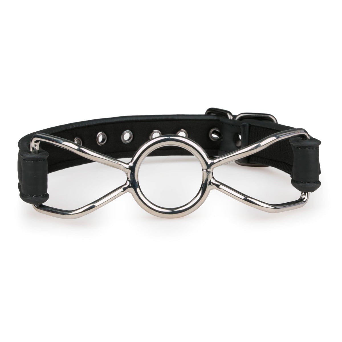 Metal O-Ring Mouth Gag for Bondage and Sensory Play Gags