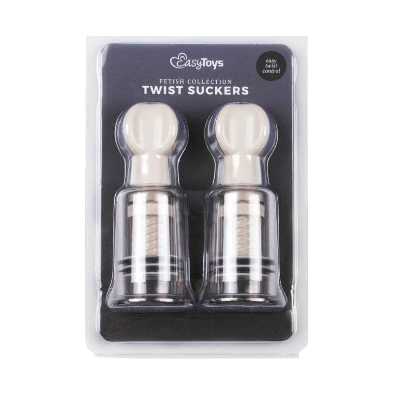 Nipple and Clit Suckers Small 2 Piece Set for Enhanced Pleasure Nipple Suckers