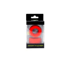 Nutt Job Set by Sport Fucker Red Comfortable Rings - Cock and Ball Set Red > Cock Ring > Sets