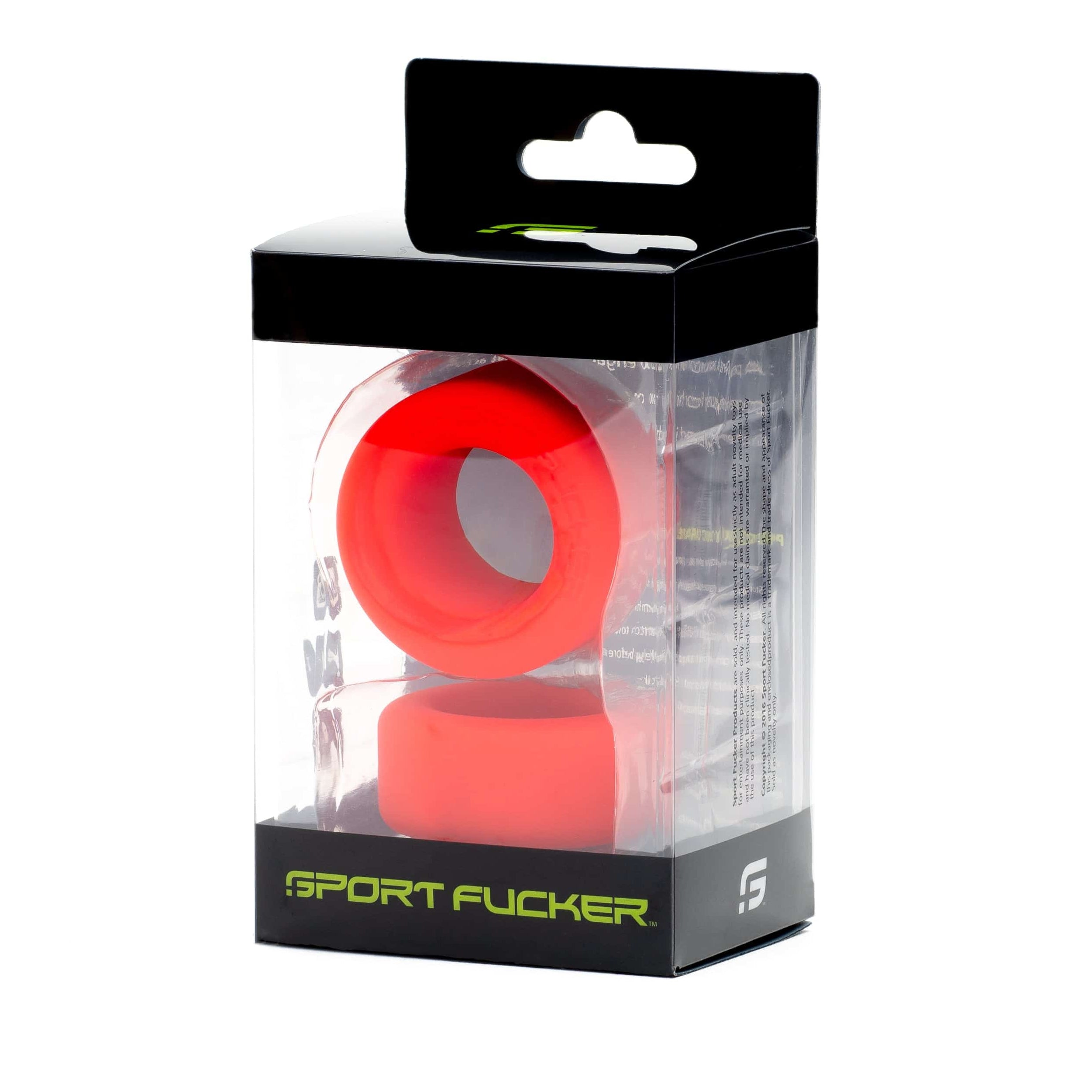 Nutt Job Set by Sport Fucker Red Comfortable Rings - Cock and Ball Set > Cock Ring > Sets