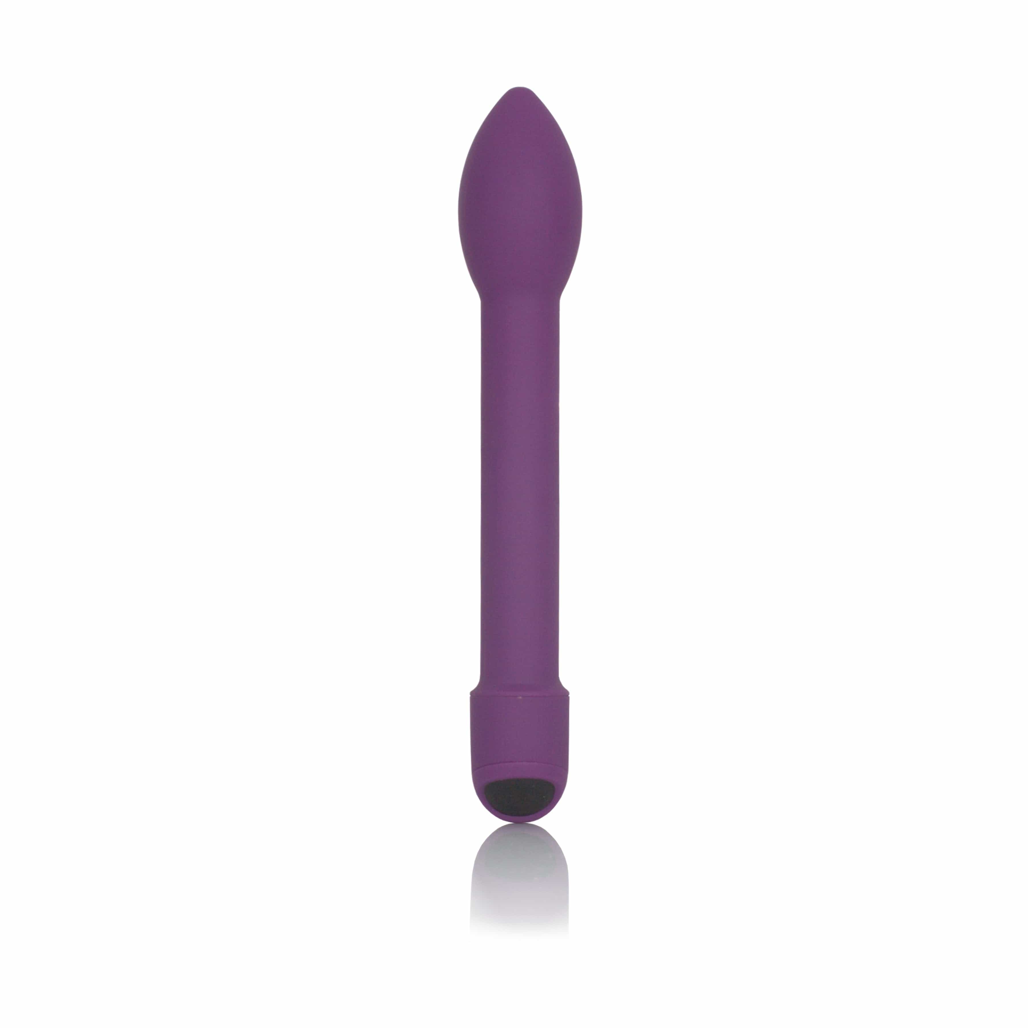 OMGee Spot Vibe (Purple) – Luxury Tapered Vibrator with Silky-Soft PU Coating > Sex Toys For Ladies > G-Spot Vibrators