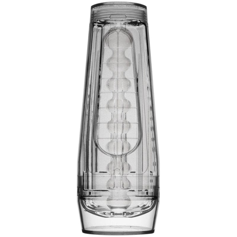 Doc Johnson Optix Crystal Masturbator (Clear) – Transparent Masturbator > Sex Toys For Men > Masturbators > Manual