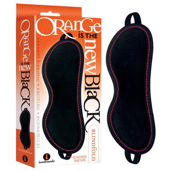 Orange Is The New Black Leatherette Blindfold – Black Comfort BDSM Accessory > Bondage Gear > Blindfolds Main image